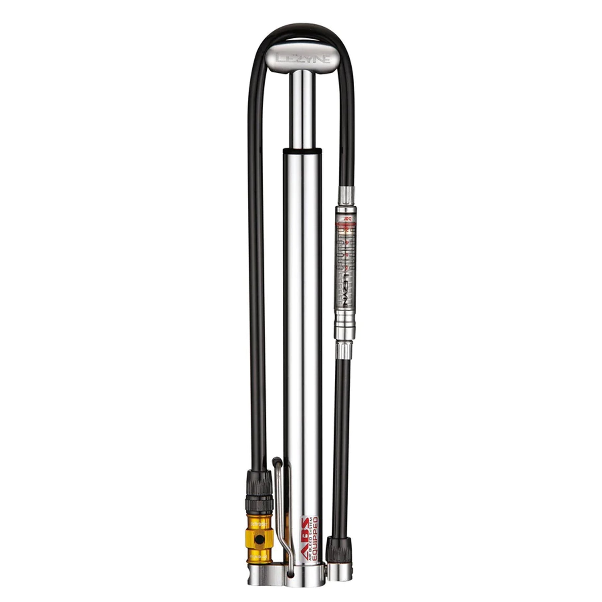 Lezyne Micro Floor Drive HPG Pump Silver  